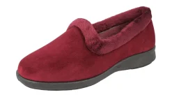 Womens Wide Fit Slip-On Slippers - Chicago<DB Wider Fit Shoes Best
