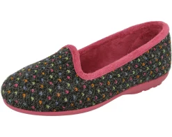 Womens Wide Fit Slip-On Slippers - Nottingham<DB Wider Fit Shoes Online