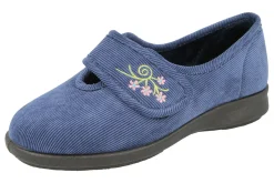 Womens Wide Fit Slippers - Dallas<DB Wider Fit Shoes Hot