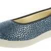 Womens Wide Fit Stretch Fabric Slip-On Everyday Shoes - Garganey<DB Wider Fit Shoes Fashion