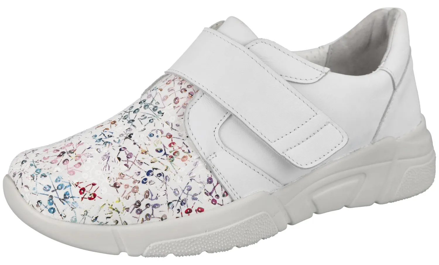 Womens Wide Fit Stretch Flat Shoe - Giulia<DB Wider Fit Shoes Discount