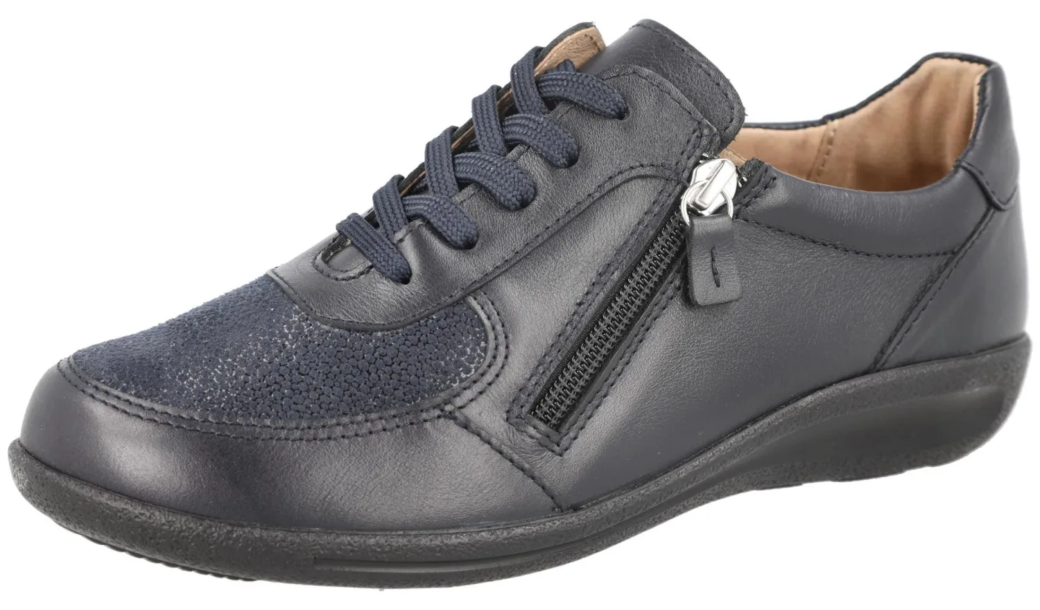 Womens Wide Fit Stretch Flat Shoe - Kristie<DB Wider Fit Shoes Sale