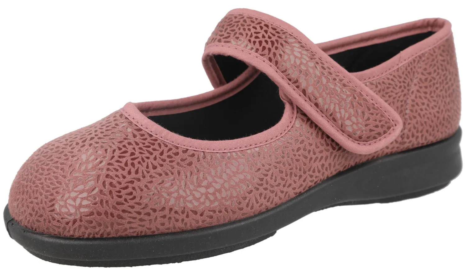 Womens Wide Fit Stretch House Shoe - Nieve<DB Wider Fit Shoes Best