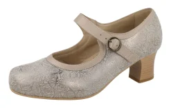 Womens Wide Fit Stretch Mary-Jane Court Shoes - Bangalore<DB Wider Fit Shoes Discount