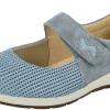 Womens Wide Fit Stretch Panel Casual Shoe - Hawaii<DB Wider Fit Shoes New