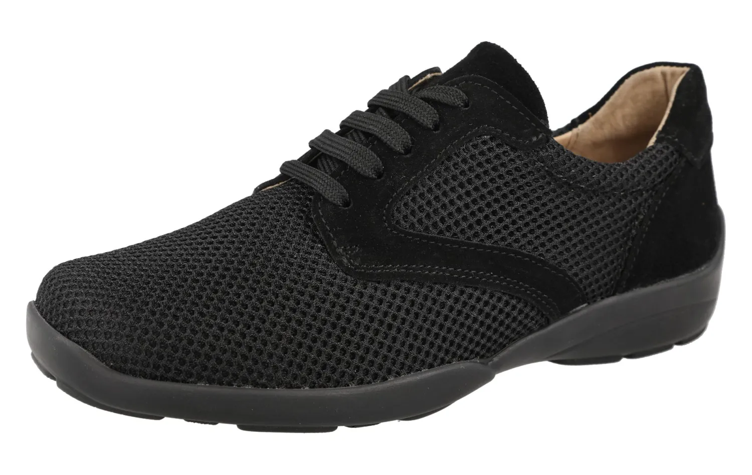Womens Wide Fit Stretch Panel Trainer - Lexi<DB Wider Fit Shoes Online