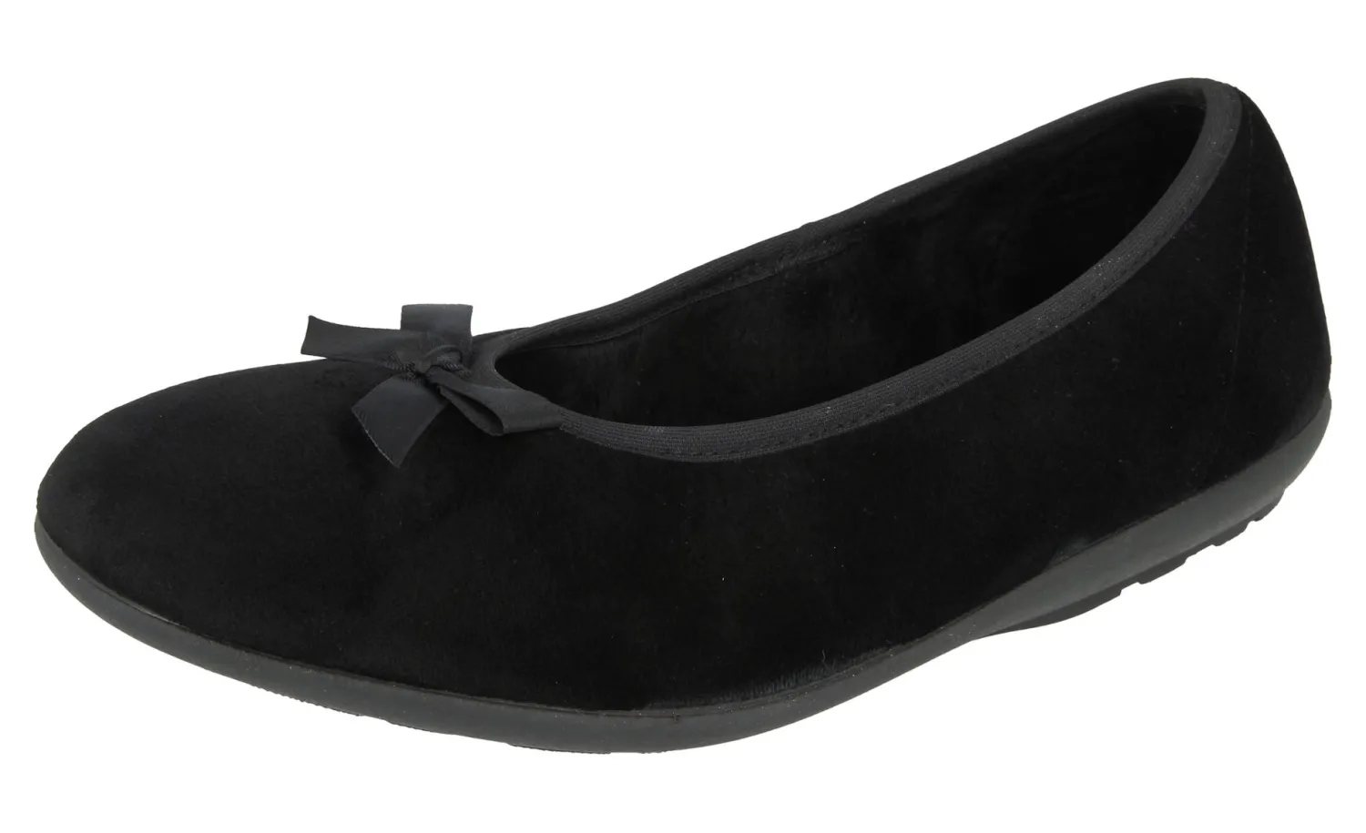 Womens Wide Fit Stretch Slip-On Slippers - Thetford<DB Wider Fit Shoes Outlet