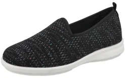 Womens Wide Fit Stretch Slip On Flat Shoe - Greta<DB Wider Fit Shoes Hot