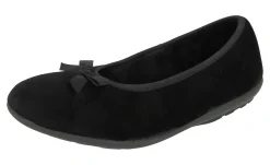 Womens Wide Fit Stretch  Slip-On Slippers - Thetford<DB Wider Fit Shoes Outlet