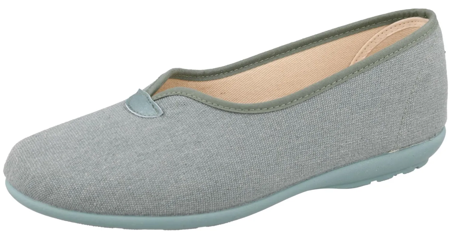 Womens Wide Fit Supportive Back Slipper - Genevieve<DB Wider Fit Shoes Hot