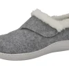 Womens Wide Fit Touch Fastening Slippers - Talala<DB Wider Fit Shoes New