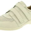 Womens Wide Fit Touch Fastening Stretch Panel Trainer - Pheasant<DB Wider Fit Shoes Best