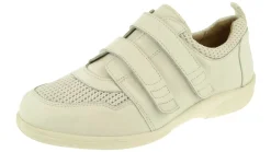 Womens Wide Fit Touch Fastening Stretch Panel Trainer - Pheasant<DB Wider Fit Shoes Best