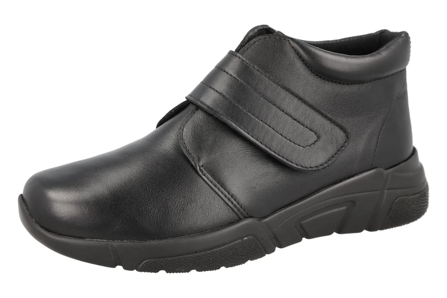 Womens Wide Fit Touch Fastening Boots - Bay<DB Wider Fit Shoes Fashion