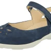 Womens Wide Fit Touch Strap Flat Shoes - Colby<DB Wider Fit Shoes Online