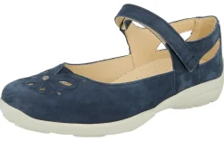 Womens Wide Fit Touch Strap Flat Shoes - Colby<DB Wider Fit Shoes Online