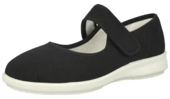 Womens Wide Fit Touch Strap Canvas Shoes - Jura<DB Wider Fit Shoes Online