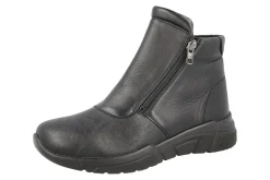 Womens Wide Fit Twin Zip Easy Access Boots - Farnham<DB Wider Fit Shoes Discount
