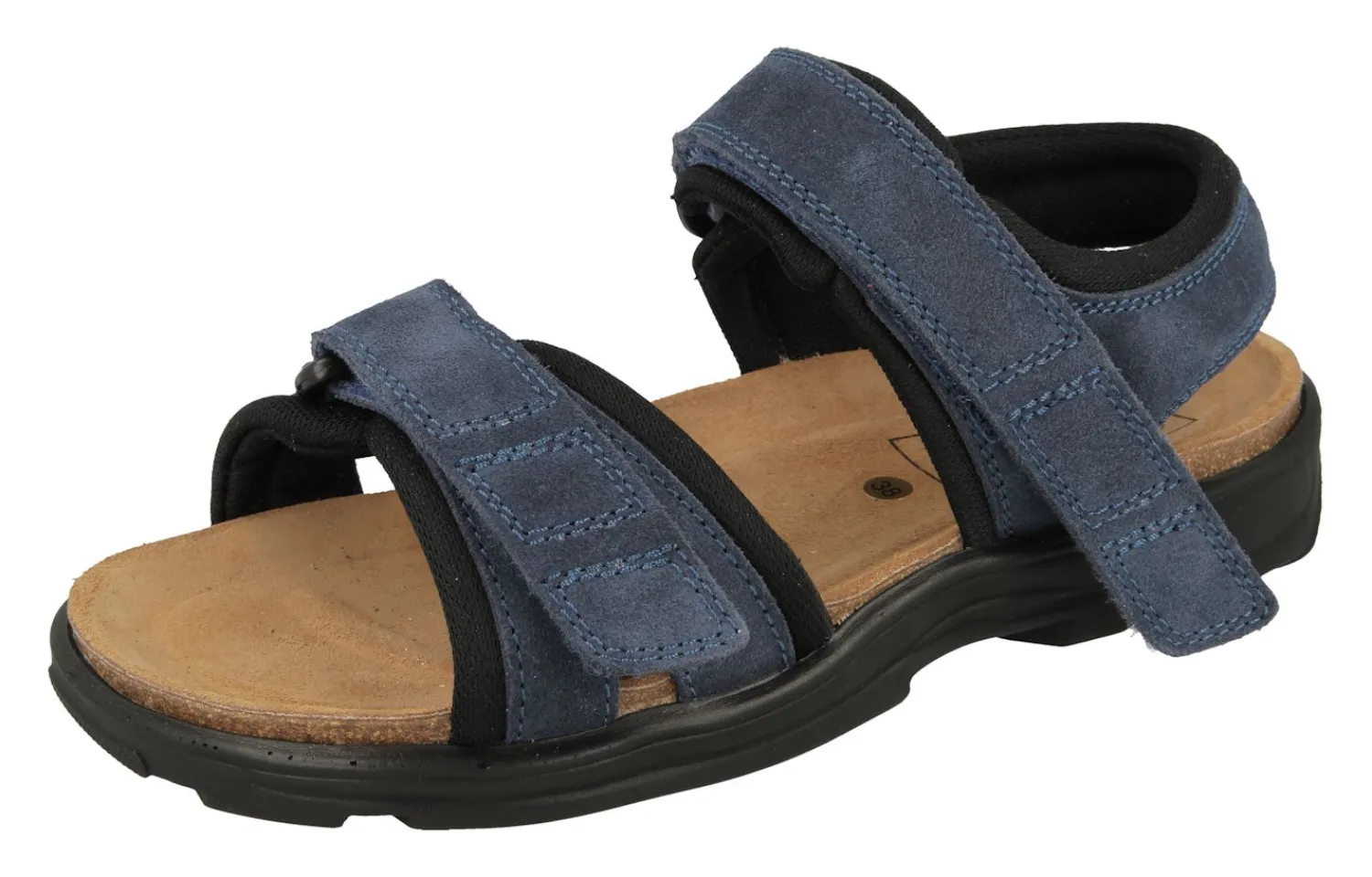 Womens Wide Fit Walking Sandals - Peel<DB Wider Fit Shoes Discount