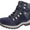 Womens Wide Fit Waterproof Walking Boots - Nebraska 2<DB Wider Fit Shoes Best