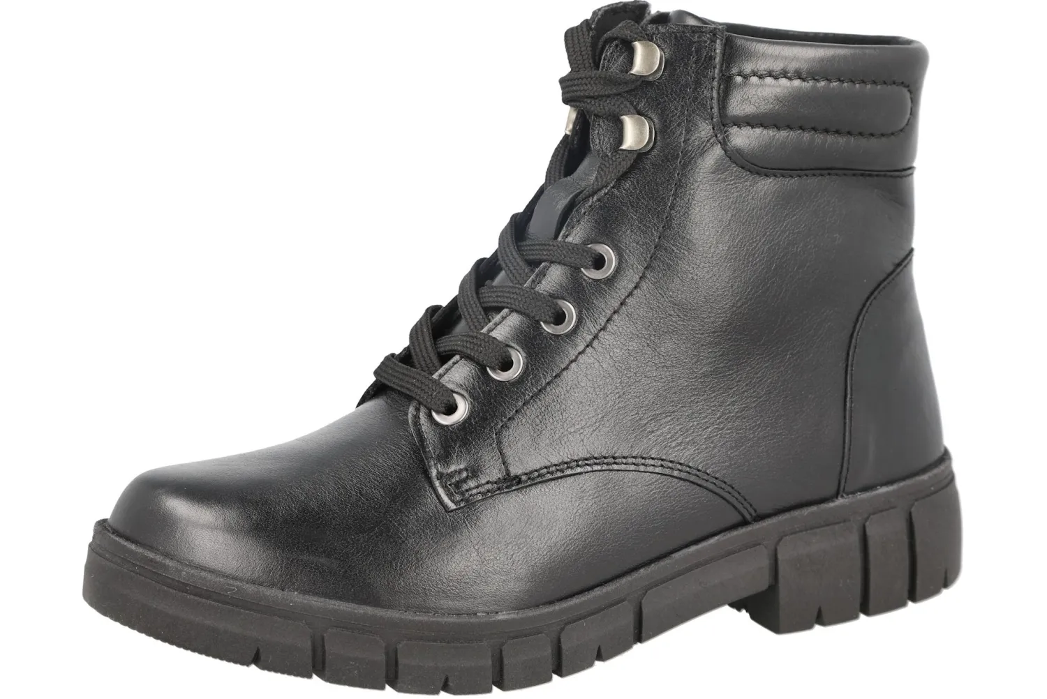 Womens Wide Fit Water-Resistant Lace Up Boots - Pershore<DB Wider Fit Shoes New