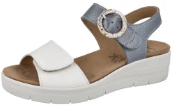 Womens Wide Fit Wedge Heel Sandal - Lily<DB Wider Fit Shoes Sale